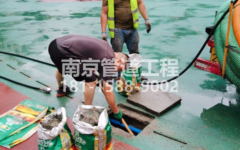 大棚村管道清淤