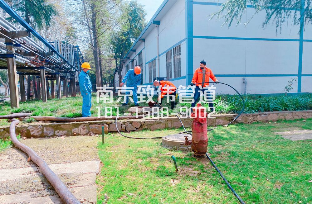 360大棚村石化工厂管道清洗